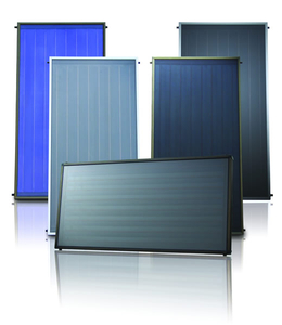 Colector solar térmico de placa plana residencial