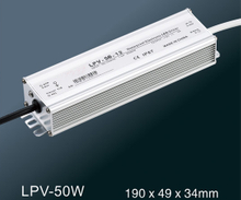 Fuente de alimentación impermeable de la conmutación del voltaje constante de LPV-50W LED