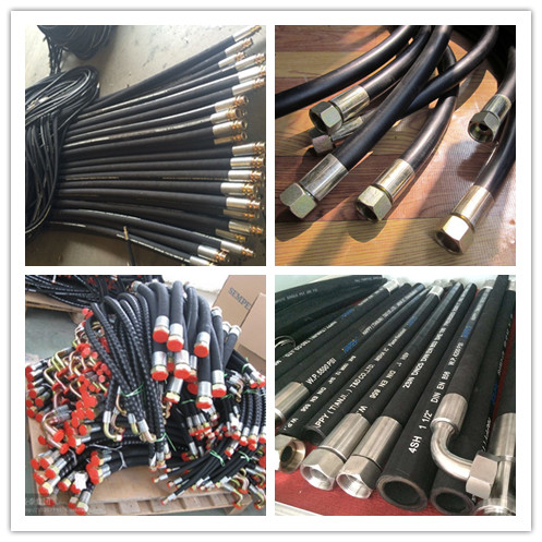 Super Flexible Hydraulic Rubber Oil Hose Assembly