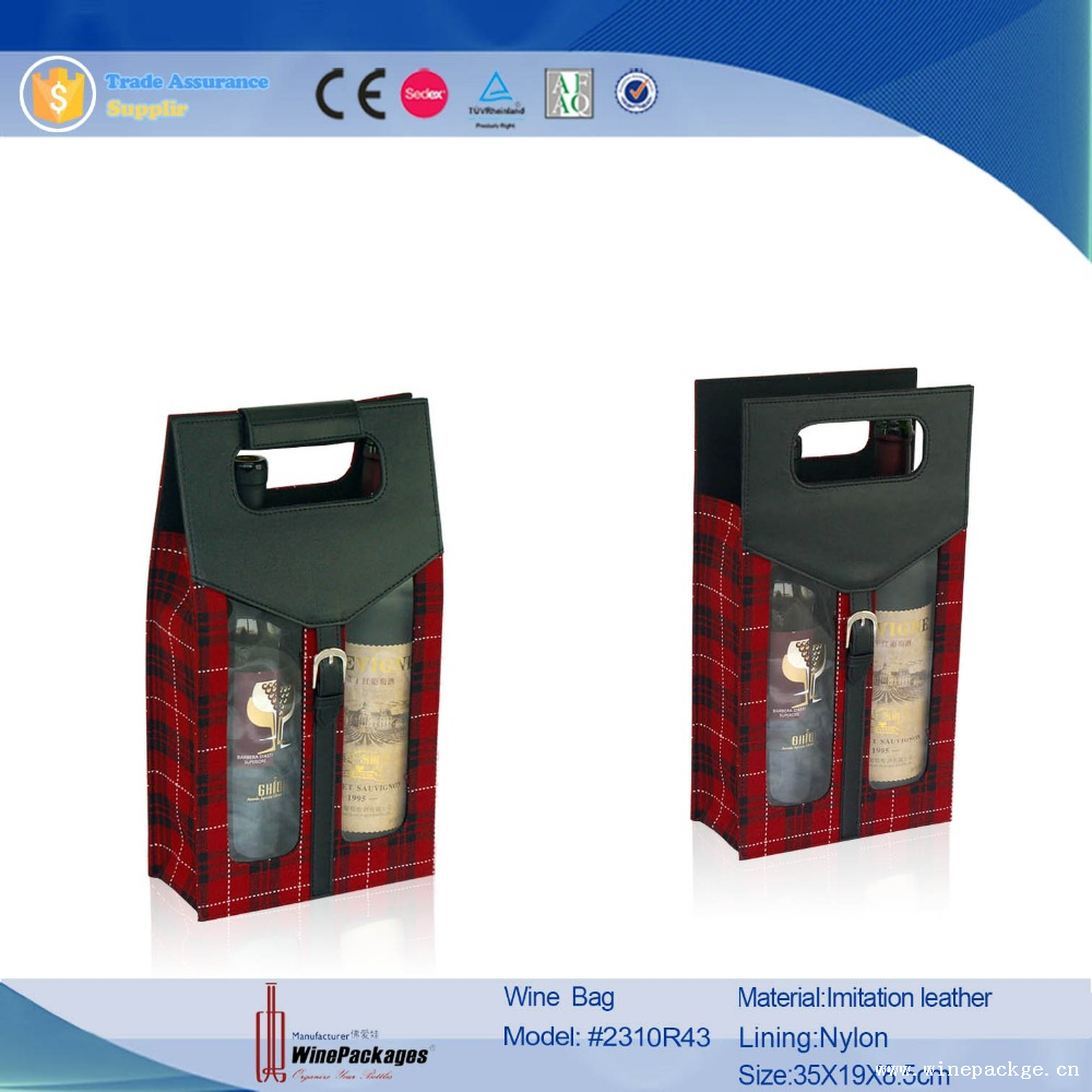 Chinese Novel Products High-end WIne Bag with Ripstop Nylon