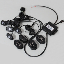  2016 new Mini Cellphone APP Control RGB Led ROCK Light with Bluetooth Control 