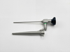 0deg 2.7mm Veterinary Otoscope with Portable LED Light Handle, Sheath and Forceps