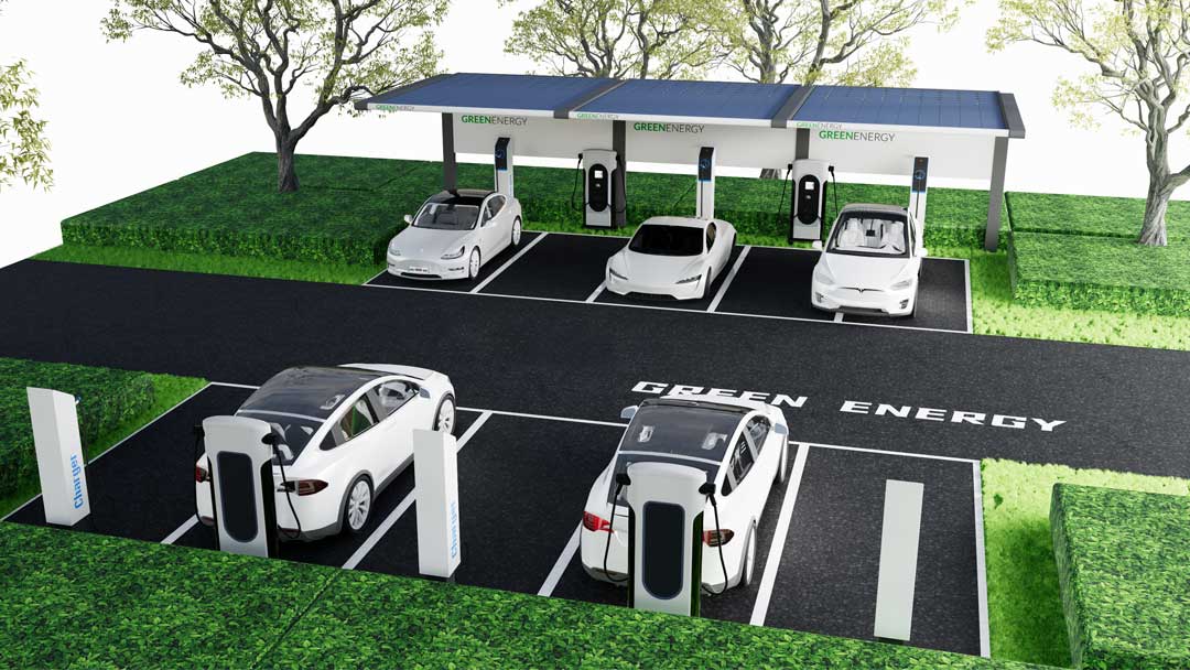 Cómo calcular la capacidad de carga de EV cochera solar