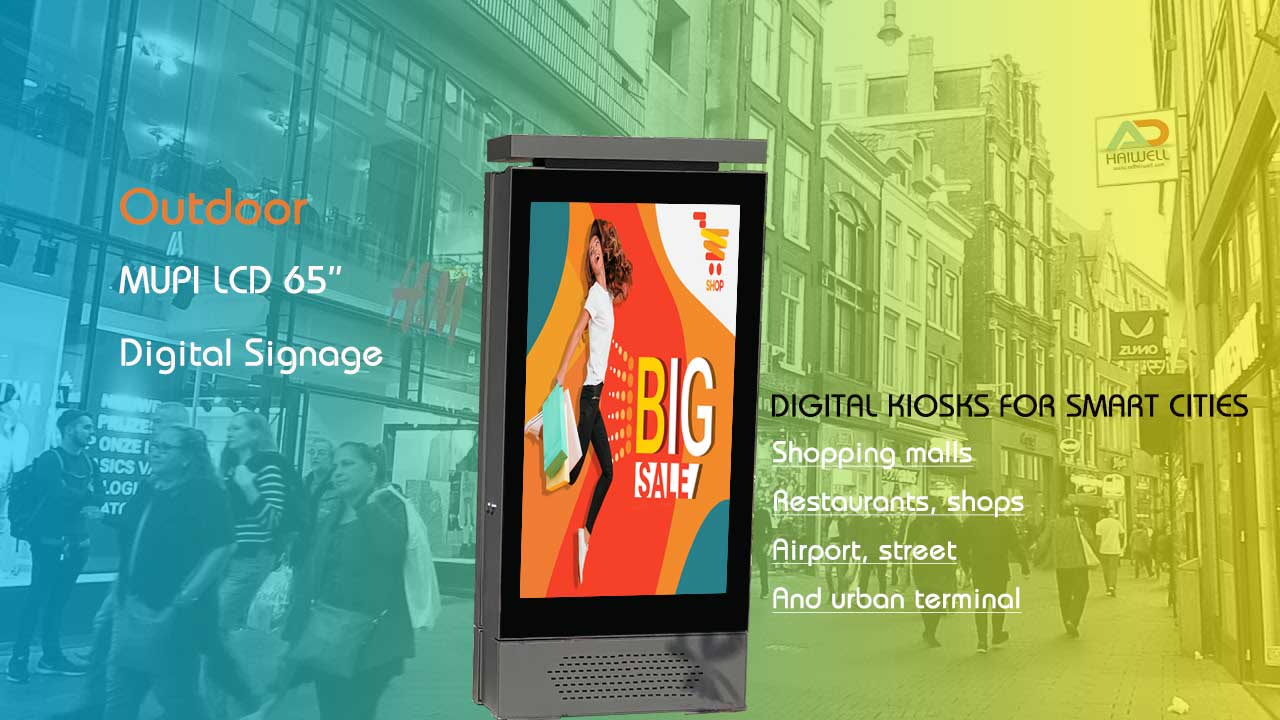 Mupi LCD Digital Signage