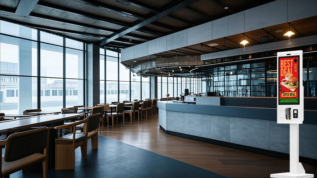 Restaurantes Máquinas de terminal digital de autoservicio