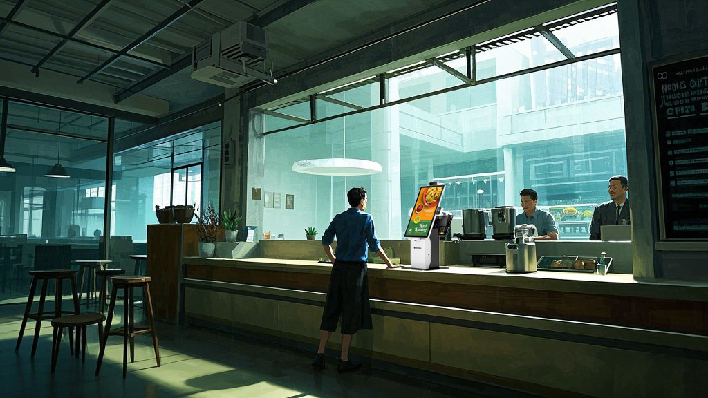 Cafes quioscos de autoservicio