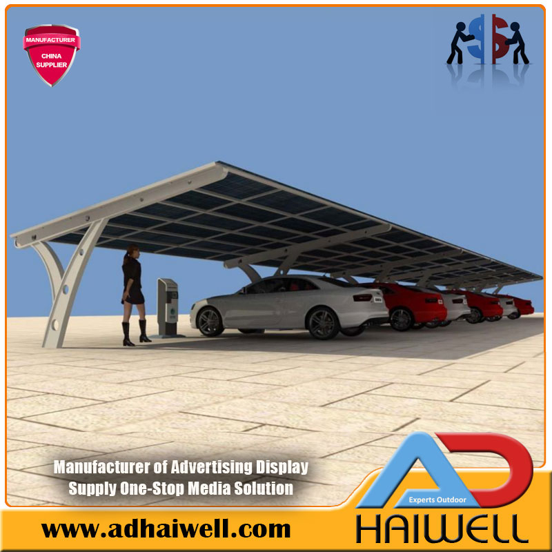 Estructuras de cochera solar | Soluciones de estacionamiento de energía verde