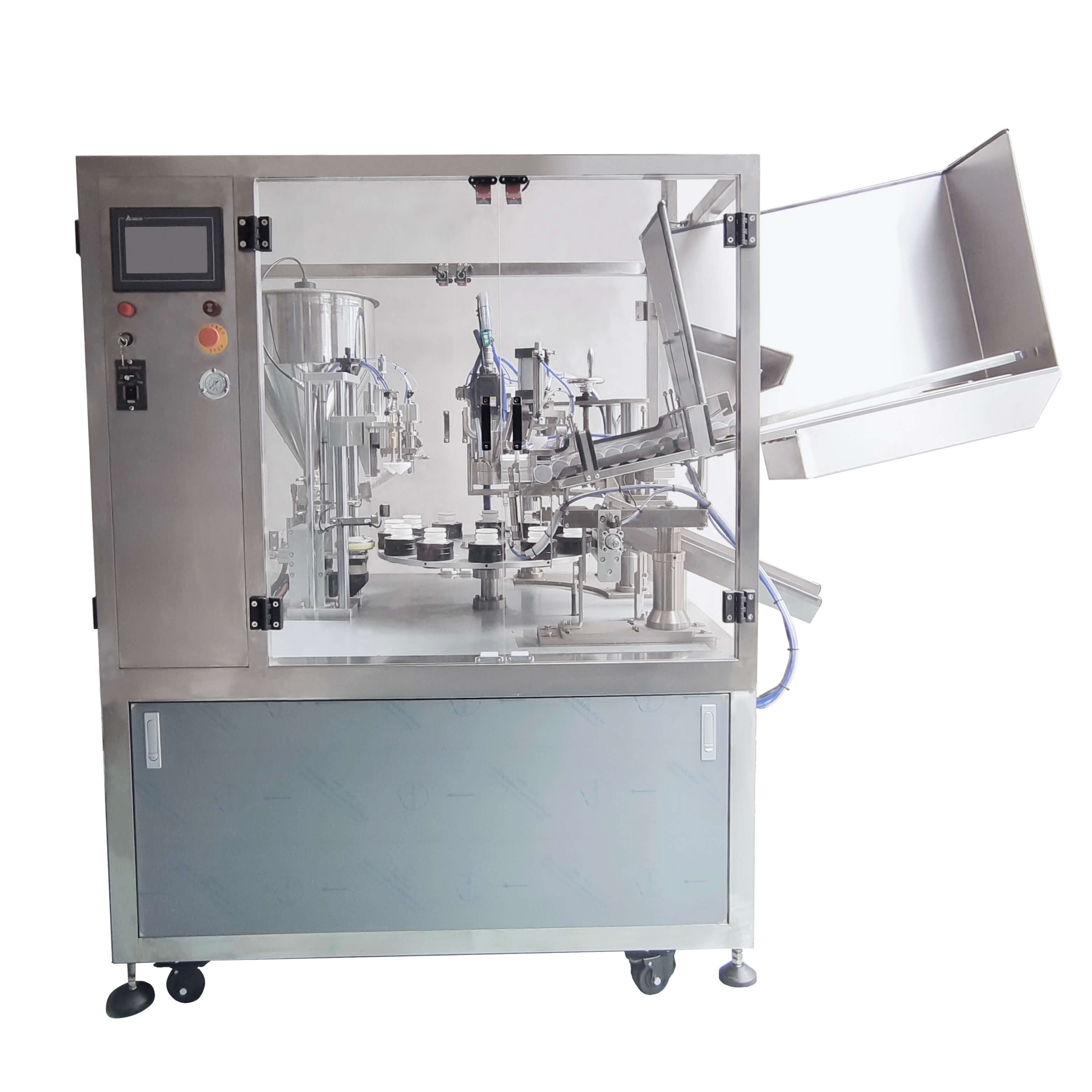 Machine automatique de remplissage et de scellage de tubes (1)