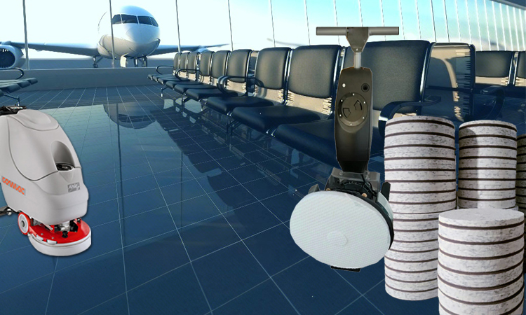 High-Density Compressed Melamine Floor Pad for Airport Lounge Floor Stain Removal