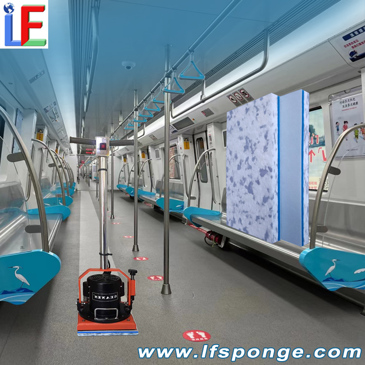 Metro Car Floor Cleaning Fleece Combo Melamine Pad
