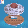  16cm Custom Inner Diameter Combo Melamine Pad - Solve Commercial Cleaning Machine Mismatch & Friction Pain Points