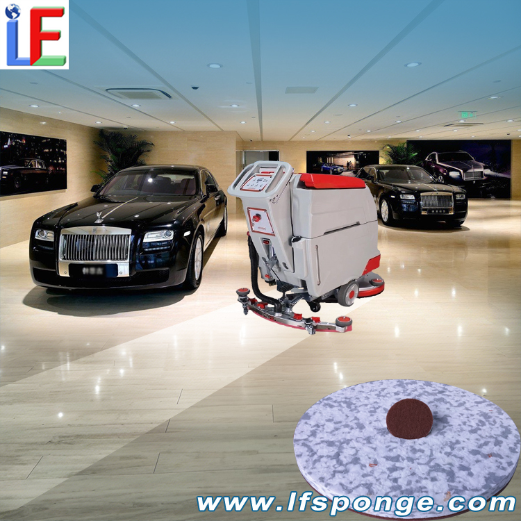 4S Shop Exhibition Hall Floor Cleaning Combo Melamine Pad - Solve Stains & Gloss Protection Pain Points