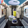 Subway Car Floor Cleaning Fleece Combo Melamine Floor Pad 