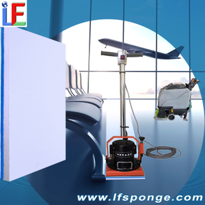 Airport Lounge Floor Cleaning Fleece Melamine Square Pad