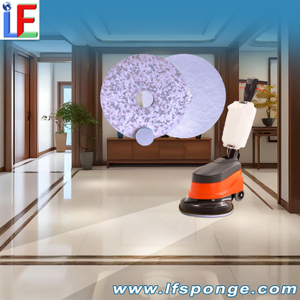  Household Cleaning Rotary Scrubber Fleece Combo Melamine Floor Pad