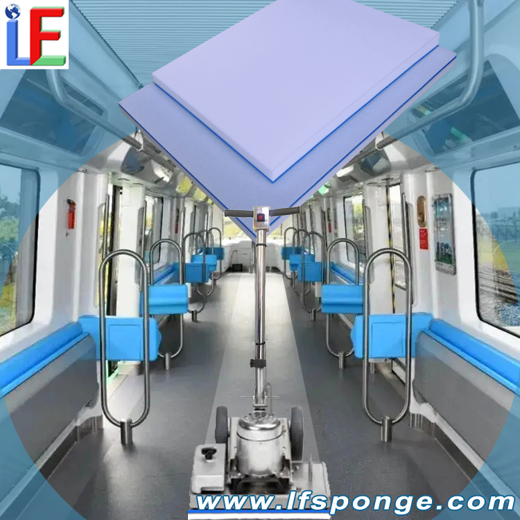 Metro Car Floor Cleaning Fleece Melamine Square Floor Pad