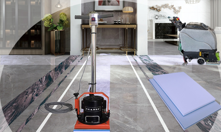 Corrosion-Resistant Cleaning Pad for Domestic Entryway Anti-Slip Tiles - Fleece Fabric Melamine Square Floor Pad.jpg