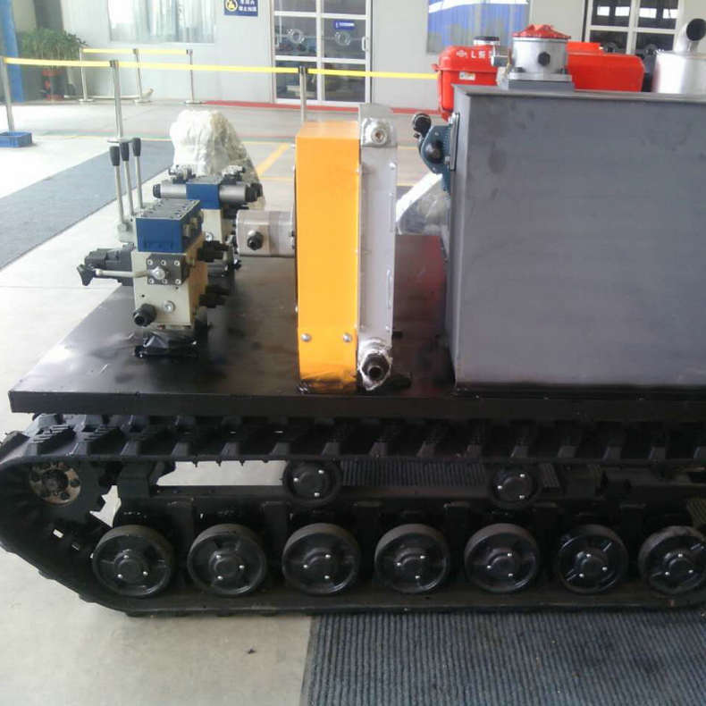 The Toothed Rubber Track Chassis Is An Electric Off-road Chassis Capable of Carrying People