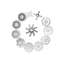 Food Grade Certified Stainless Steel Perforated Meat Grinder Accessory Blade