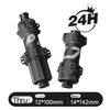 Alloy Bicycle Parts Thru Axle Bearings Hub Road Disc Gravel Bike Hub 20/24 Holes HG 11S / 12S Carbon Spoke Racing Bicycle Hubs
