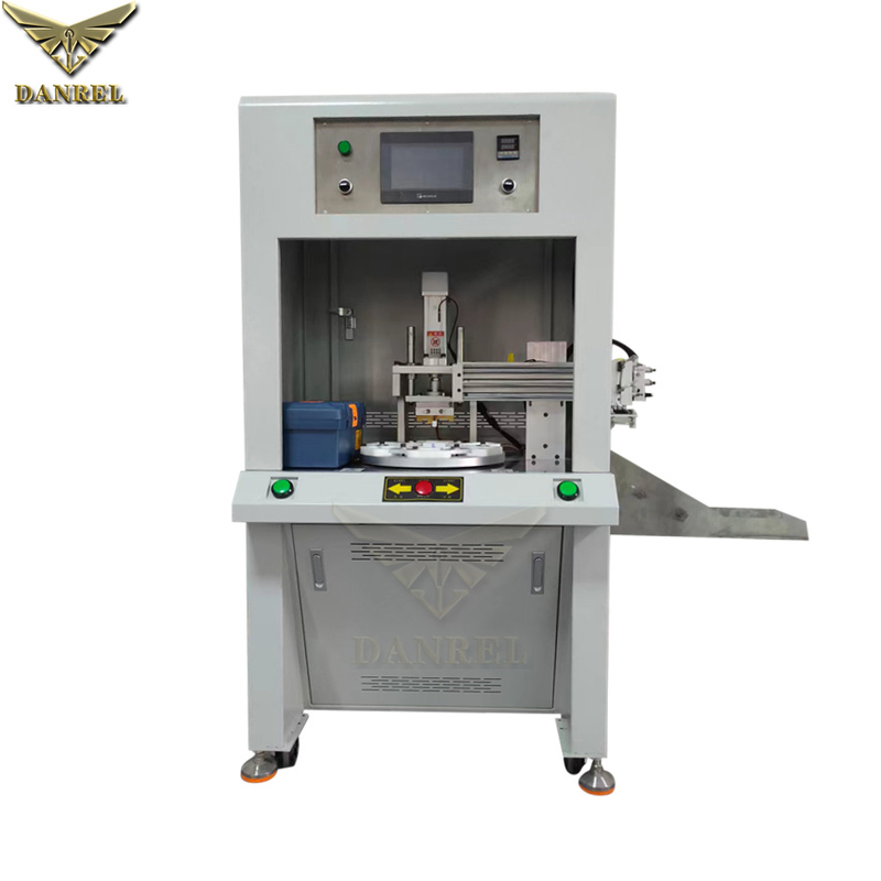 Automatic Rotary Table Heat Staking Machine for Plastic Studs Welding and Brass Threaded Inserts Pressing