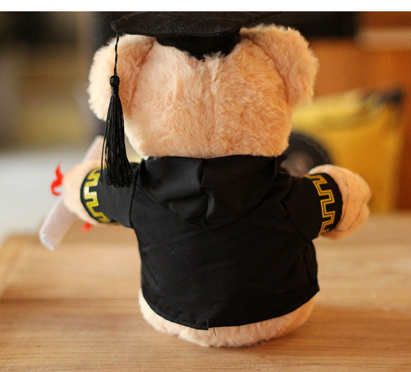 Doctor Hat Little Bear/Plush Doll/Doll/Throw Pillow/Cartoon Throw Pillow