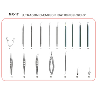 MR 17 Chine Ensemble d'instruments micro-chirurgicaux pour Phaco