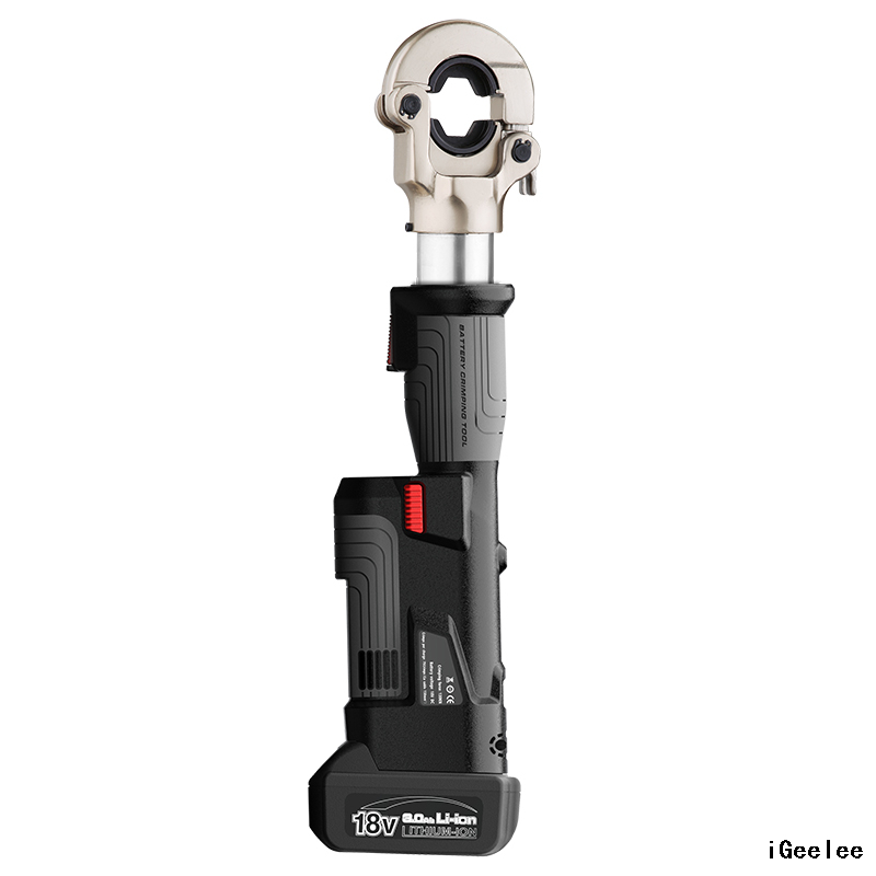 iGeelee PZ-300 Mini Battery Operated Hydraulic Crimping Tool for 16