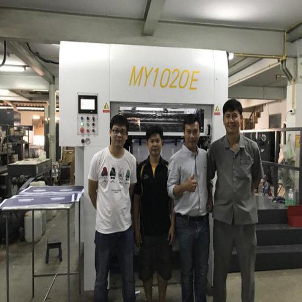 MY1020E新款模切压痕机落户泰国