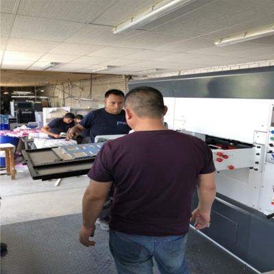 模切机安装调试