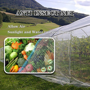 Agricultura Protección contra invernaderos Nets de malla de insectos plásticos Vegetales de jardín