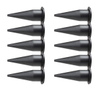 10-Pack Black Innovations Cone Nozzle for Sausage and Bulk Caulk Guns