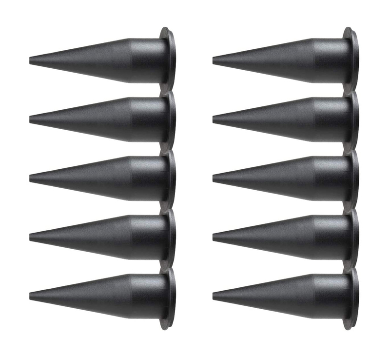 10-Pack Black Innovations Cone Nozzle for Sausage and Bulk Caulk Guns