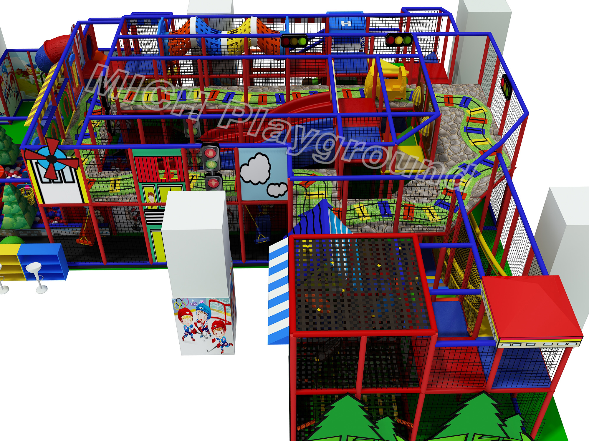 Sportthema Kinder Indoor Play Park