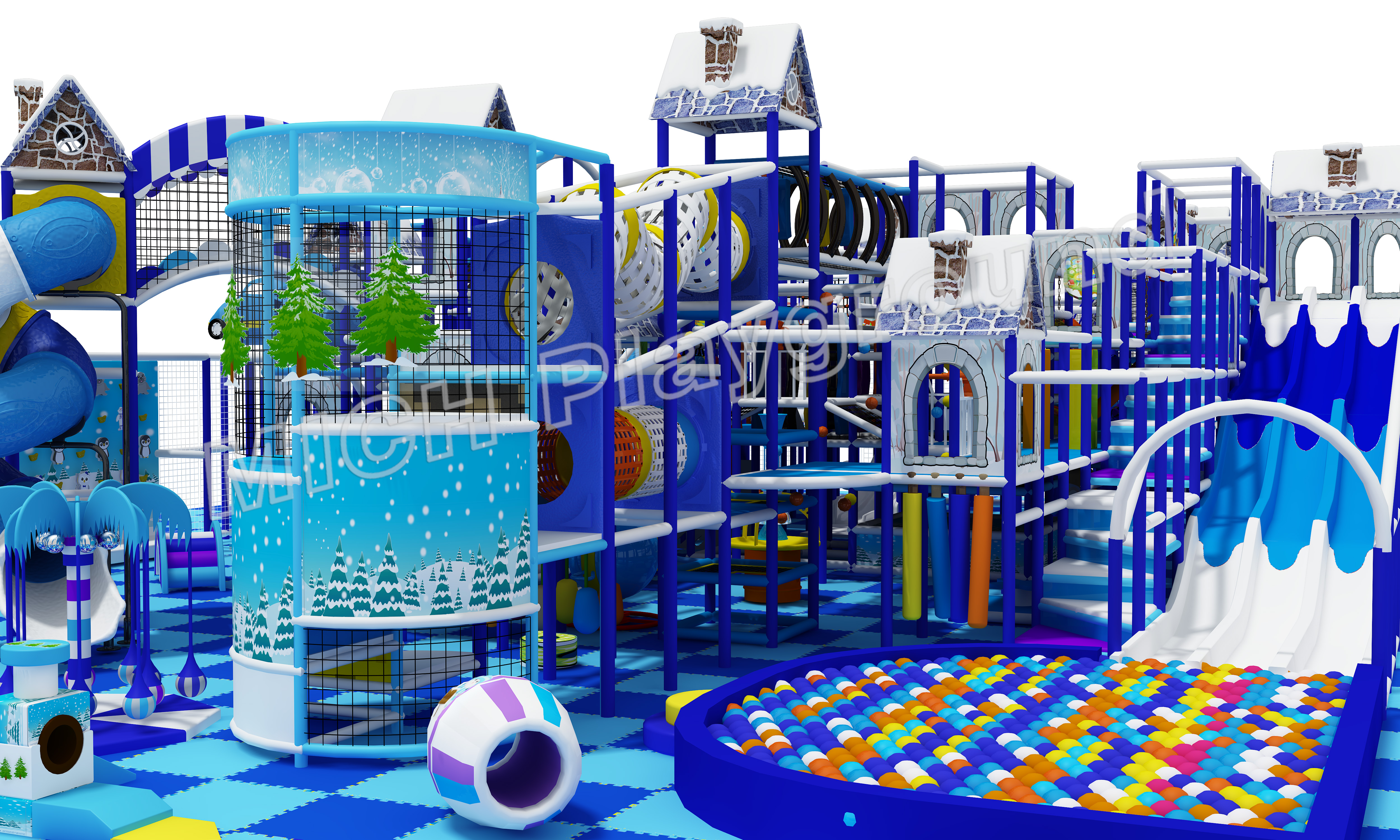 MICH Indoor Soft Playground Design для развлечений 7015B