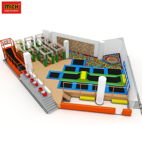 Venta caliente Big Big Gymnastic Trampolines Park