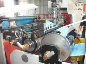 Machine feuilletante d'extrusion de PE
