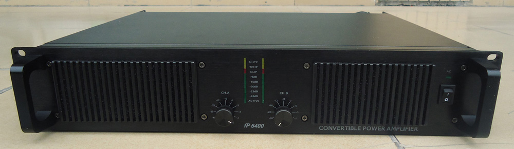 Amplificador de potencia Harga de conmutación 2 canales fp6400