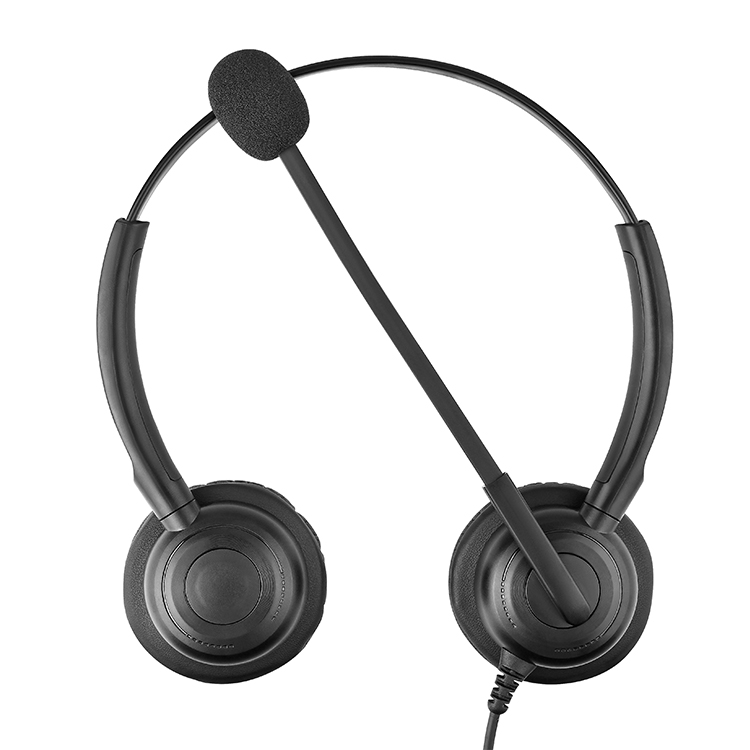 Hot Selling Antique Telephone Headset Noise Cancellation Call Center Headband U25
