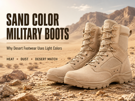 Sand Color Military Boots Why Desert Footwear Uses Light Colors.png