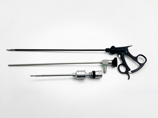 0deg 5X300mm Veterinary Laparoscope Thoracoscope with Trocar, Forceps