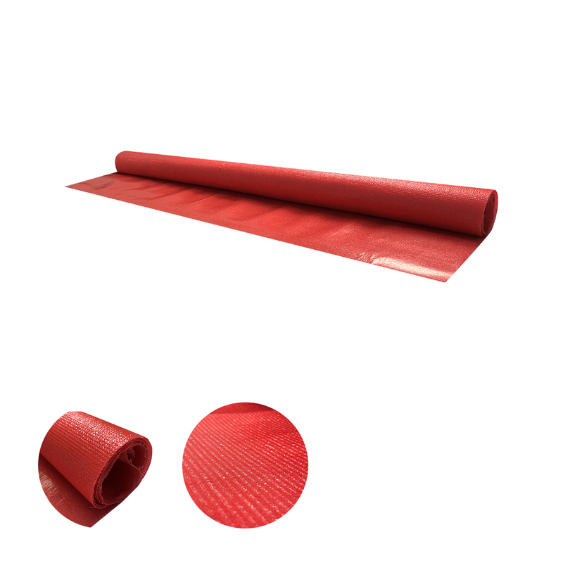 Neta de sombra impermeable roja de jardín de 200GSM 