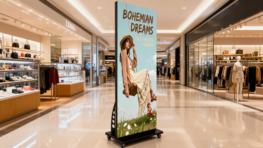 شاشة ملصق LED أحداث Mall أحداث