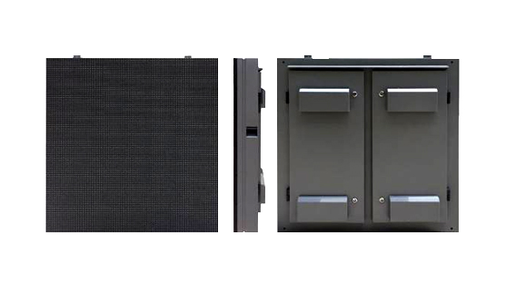armoire en panneau à LED en acier
