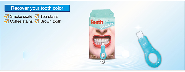 teeth cleaning kit recover your teeth color white teeth at home