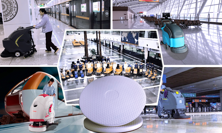 Deep Cleaning and Maintenance of various Floors - Melamine Floor Pad 