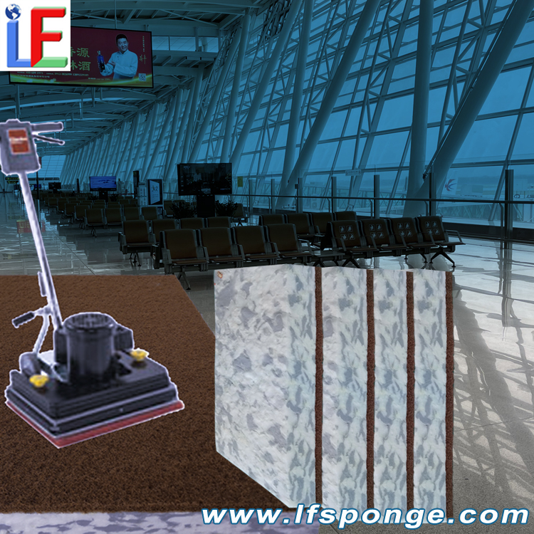 airport melamine pad for polishing