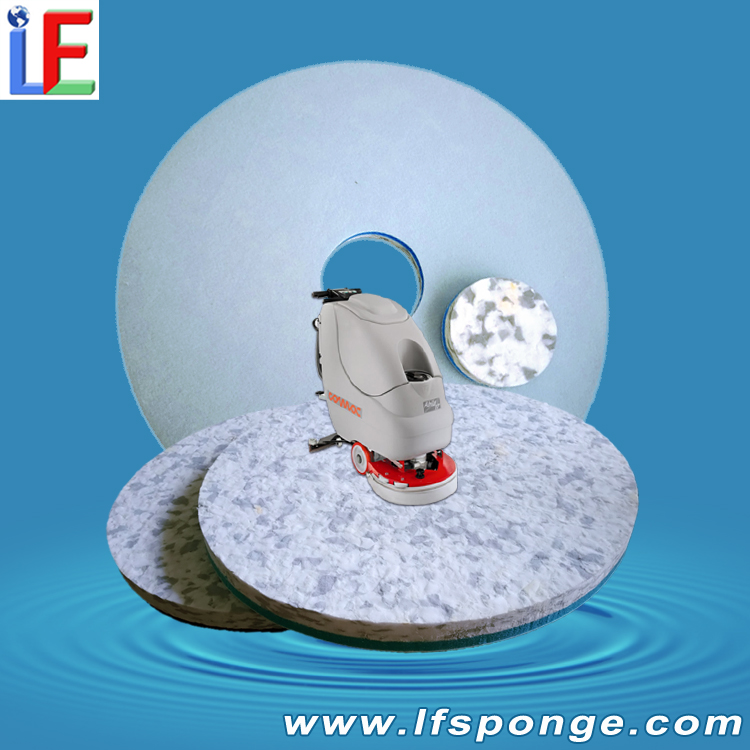 Railway & Bus Station Waiting Area Cleaning Fleece Combo Melamine Floor Pad