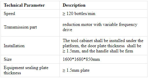 Цалкам аўтаматычная машына кіравання аэразольнай бутэлькай