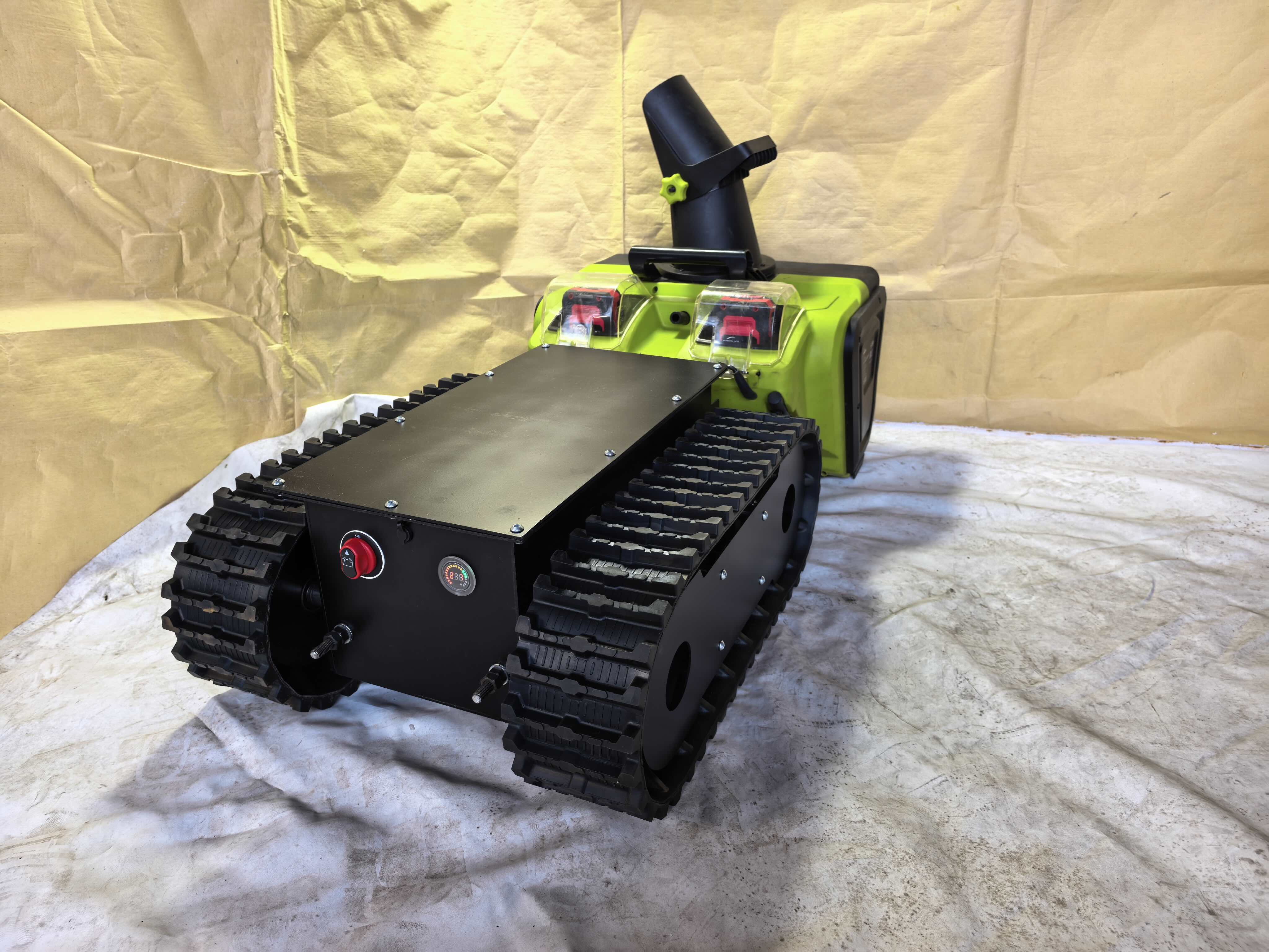 Electric Rubber Tracked Snow Removal